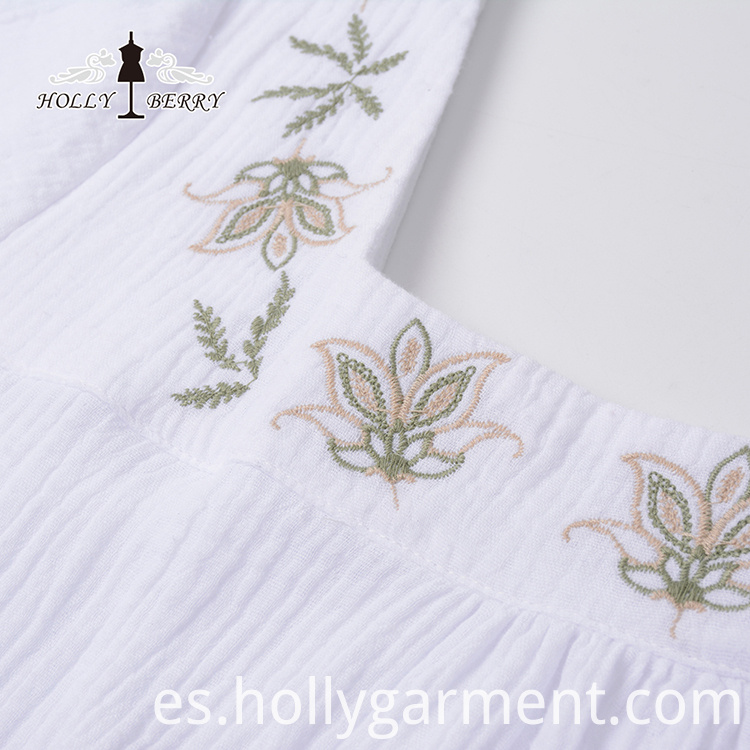 Blusa tejida de moda Woven Fashion Blouse